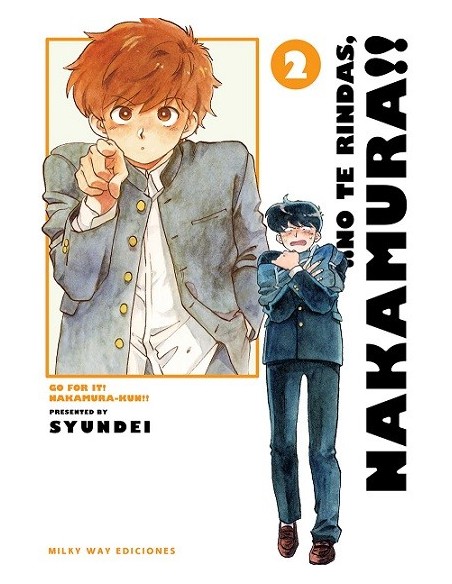 ¡¡No te rindas, Nakamura!! 02 + postal de regalo