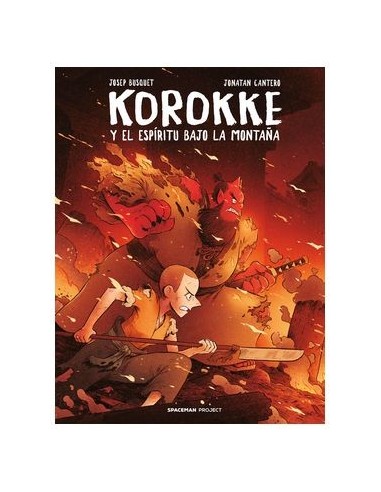 Korokke y el Espíritu bajo la Montaña