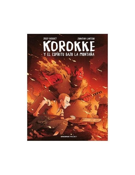 Korokke y el Espíritu bajo la Montaña