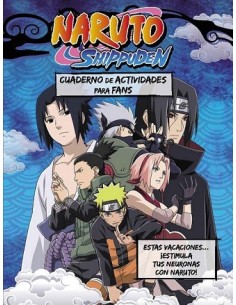 Cuaderno de actividades para fans Naruto Shippuden