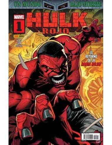 Un mundo bajo Muerte: Hulk Rojo 01