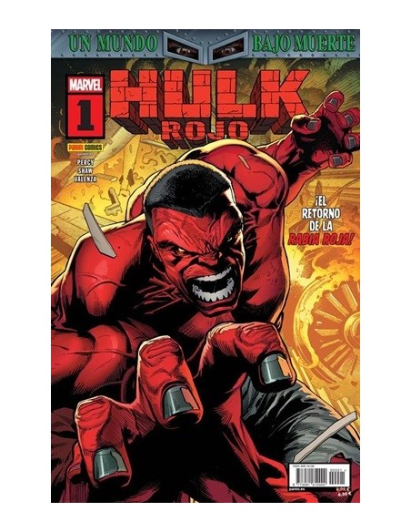 Un mundo bajo Muerte: Hulk Rojo 01