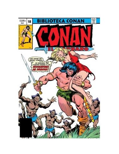 Biblioteca Conan. Conan el Bárbaro 18