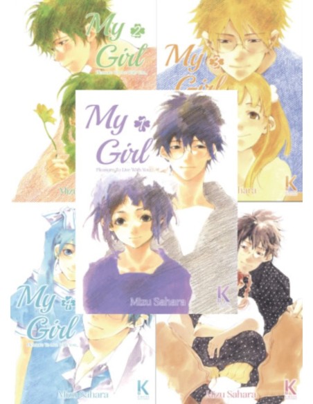 My Girl Pack 1 - 5 + set de marcapáginas