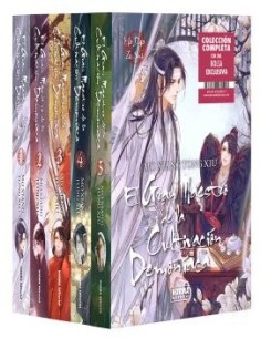 Pack colección completa. El Gran Maestro de la Cultivación Demoniaca + bolsa de tela