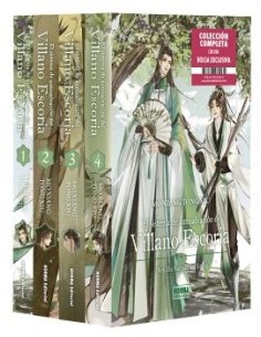 Pack colección completa El sistema de autosalvación del villano escoria + bolsa de tela