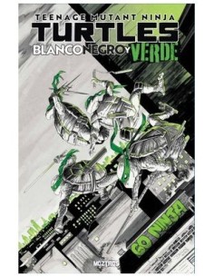 Teenage Mutant Ninja Turtle: Blanco, Negro Y Verde