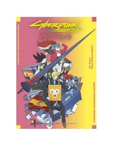 Cyberpunk Edgerunners: Madness 01 Portada Alternativa