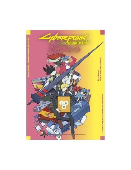 Cyberpunk Edgerunners: Madness 01 Portada Alternativa