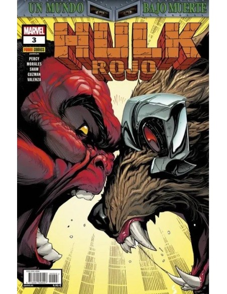 Un mundo bajo Muerte: Hulk Rojo 03