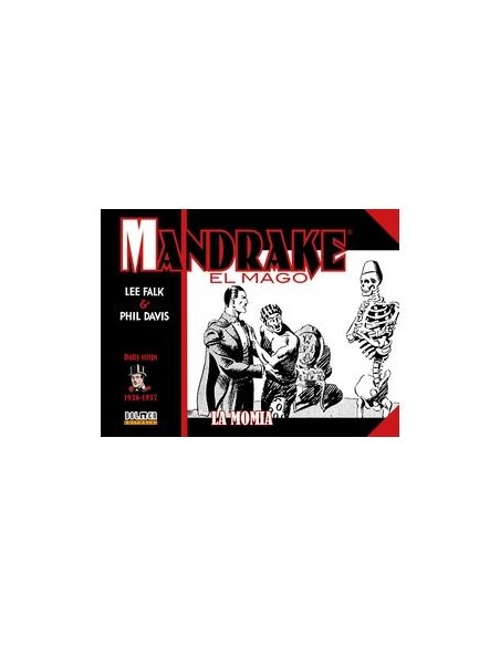 Mandrake El Mago (1936-1937 Daily Strips) La Momia