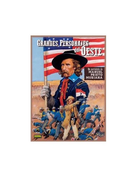 Grandes Personajes del Oeste. Portafolio Manuel Prieto Muria. Edición limitada