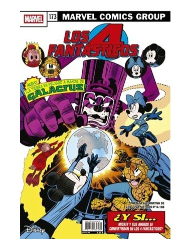 Los 4 Fantásticos 06 (Portada alternativa Disney)