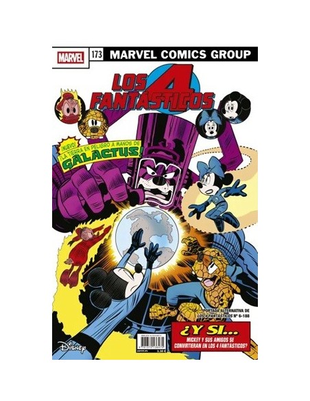 Los 4 Fantásticos 06 (Portada alternativa Disney)