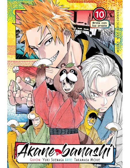 Akane Banashi 10 + tarjeta de personaje de regalo