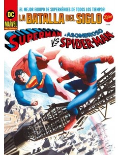 Superman vs. El asombroso Spiderman - Portada Alex Ross