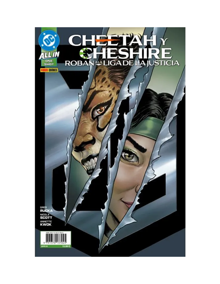 DC One-Shot. Cheetah y Cheshire roban a la Liga de la Justicia