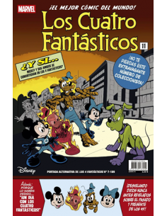 Los 4 Fantásticos 07 (Portada alternativa Disney)