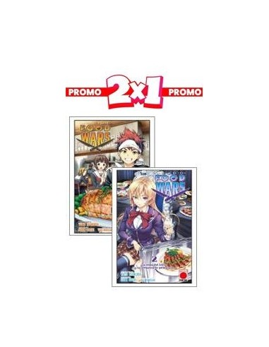 Food Wars 2X1 (01 y 02)