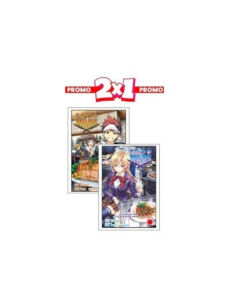 Food Wars 2X1 (01 y 02)
