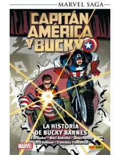 Marvel Saga TPB. Capitán América y Bucky: la história de Bucky Barnes
