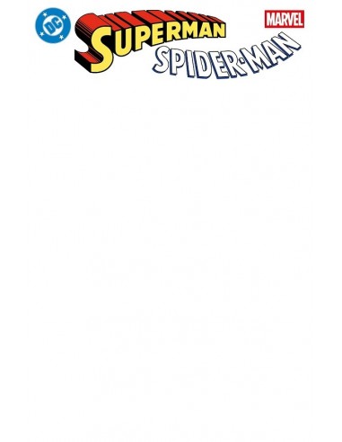 Superman/Spiderman 01 portada blanca