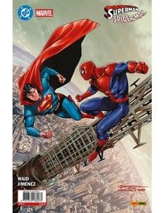Superman/Spiderman 01 portada Rafa Sandoval