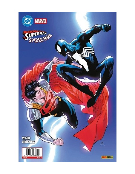 Superman/Spiderman 01 portada Daniel Sampere