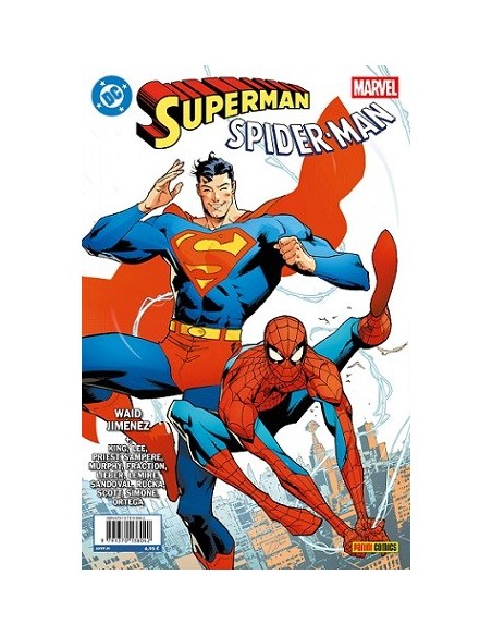 Superman/Spiderman 01 portada Jorge Jiménez