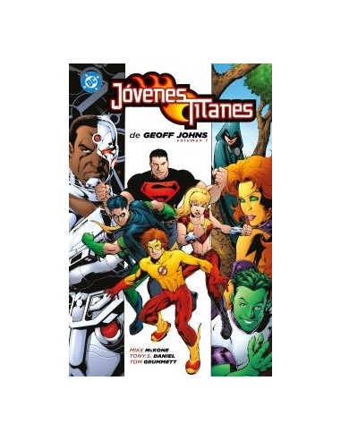 DC Limited. Jóvenes Titanes de Geoff Johns 01