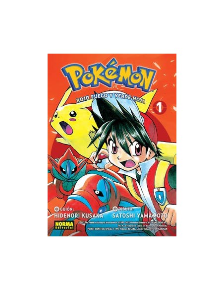 Pokémon 13. Rojo fuego y verde hoja 01