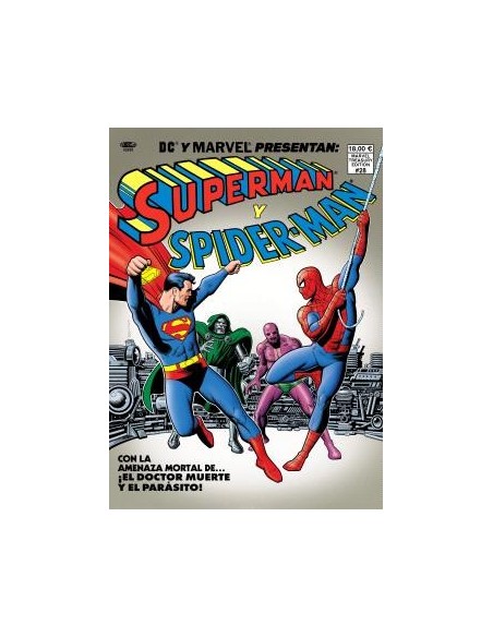 DC-Marvel Treasury Edition. Superman y Spiderman (portada de Brian Bolland)