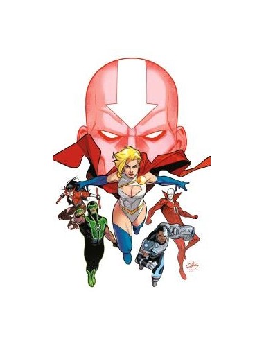 DC One-Shot. All In Justice League Red