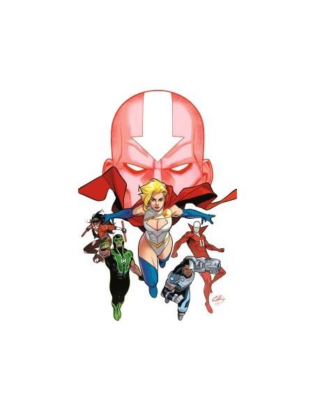 DC One-Shot. All In Justice League Red