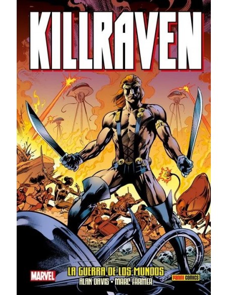 100% Marvel HC. Killraven de Alan Davis (precio reducido)