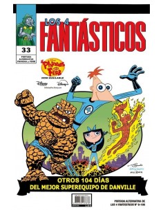 Los 4 Fantásticos 08 ( Portada alternativa Disney)