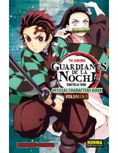 TV Anime Guardianes de la noche. Official character book 01