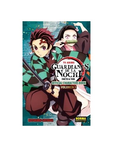 TV Anime Guardianes de la noche. Official character book 01