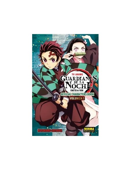 TV Anime Guardianes de la noche. Official character book 01