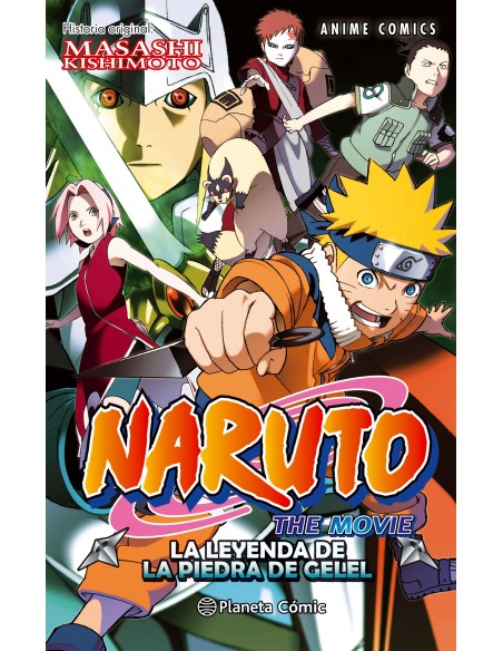 Naruto Anime Comic 03. La leyenda de la piedra de Gelel