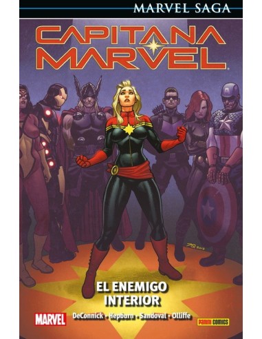 Marvel Saga. Capitana Marvel 03. El Enemigo Interior