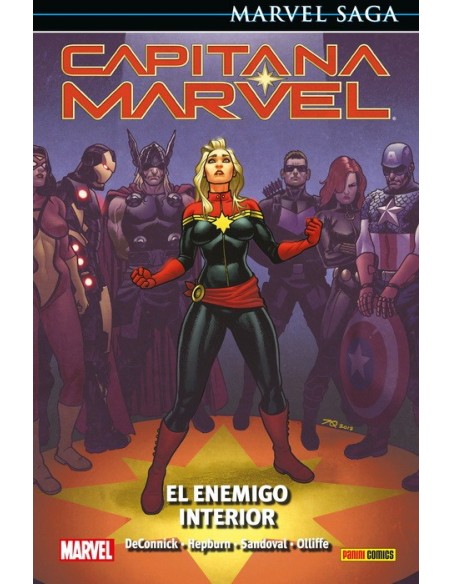 Marvel Saga. Capitana Marvel 03. El Enemigo Interior
