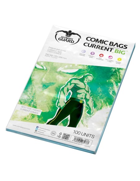 Fundas Tamaño Current Big  con cierre (100 Unidades)