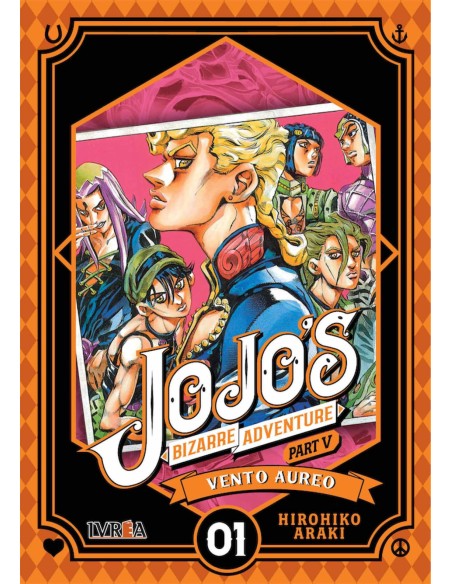 Jojo's Bizarre Adventure parte 5: Vento Aureo 01